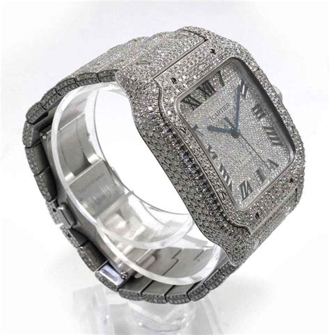 bussdown cartier santos|cartier santos wssa0018.